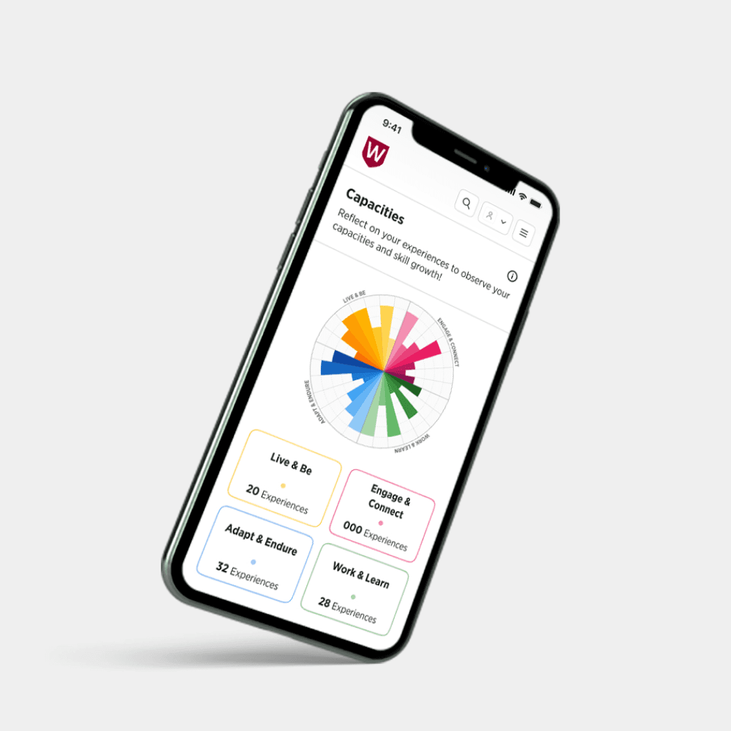 Mobile With WSU application ui